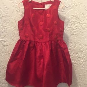 Girl’s size 4T red formal dress.